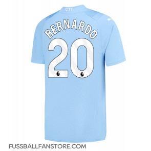 Manchester City Bernardo Silva #20 Replik Heimtrikot 2023-24 Kurzarm